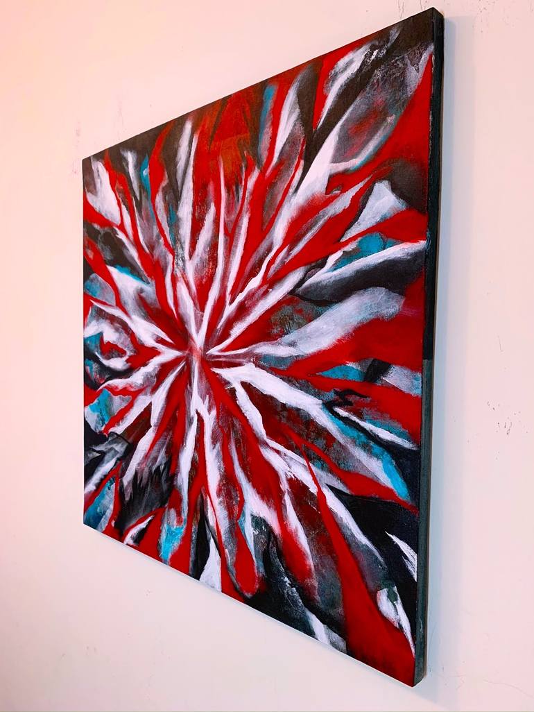 Original Abstract Painting by Udo Landow