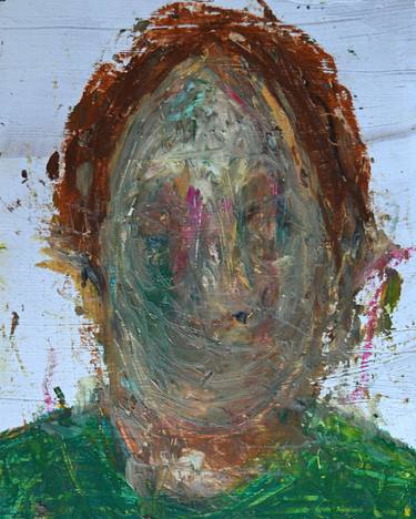 Original Abstract People Painting by Fulvio Ghemasi