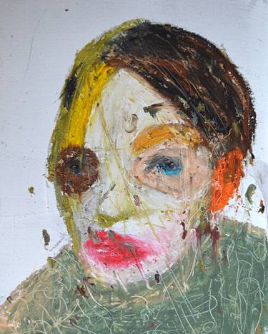 Original Portraiture People Painting by Fulvio Ghemasi