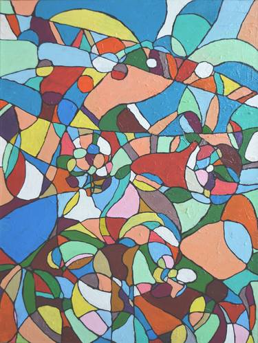 Print of Geometric Paintings by Mark Yakich