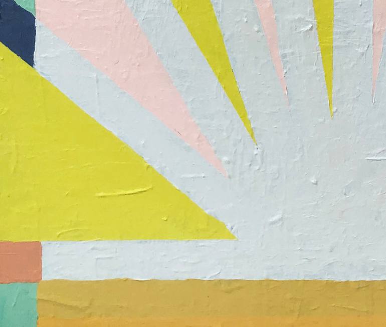 Original Art Deco Geometric Painting by Mark Yakich