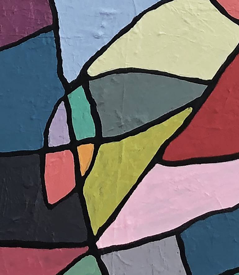 Original Geometric Painting by Mark Yakich