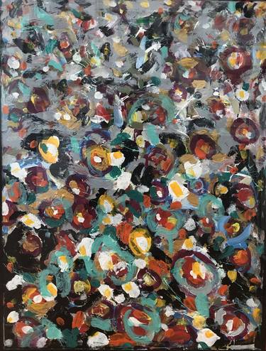 Original Impressionism Floral Paintings by Mark Yakich