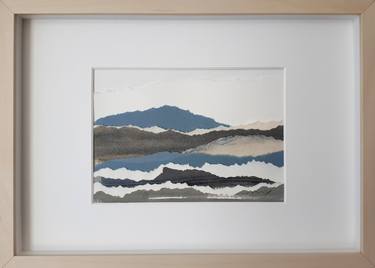 Original Abstract Landscape Collage by May Perez