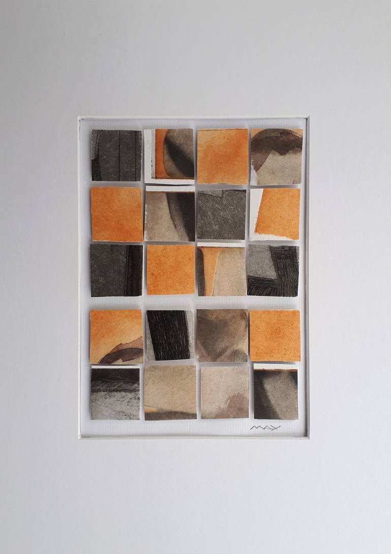 Original Abstract Collage by May Perez