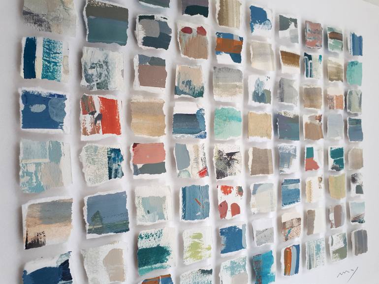 Original Minimalism Abstract Painting by May Perez