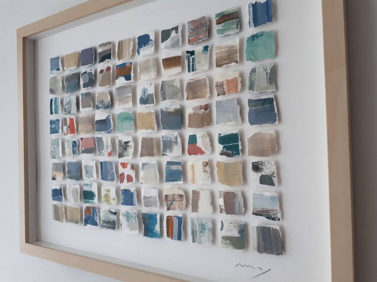 Original Minimalism Abstract Painting by May Perez