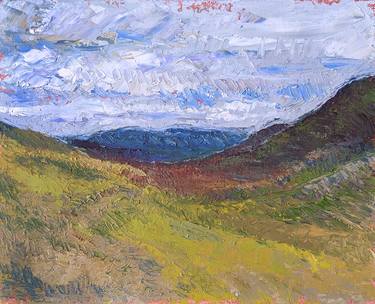 Print of Expressionism Landscape Paintings by Michele Thompson