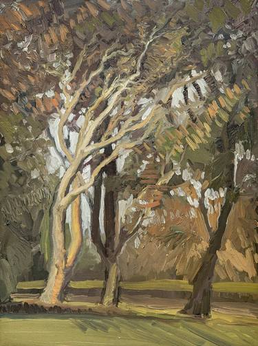 Print of Tree Paintings by Michele Thompson