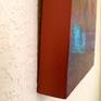 Side view showing gallery wrapped edge.