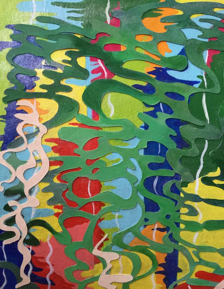 Original Modernism Abstract Painting by Beline Loeb