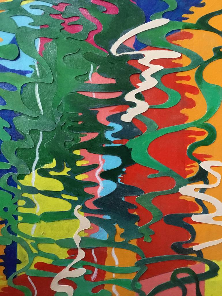 Original Modernism Abstract Painting by Beline Loeb