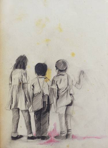 Print of Fine Art Children Drawings by Salvo Rivolo