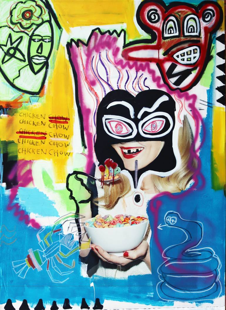 Surreal Cereal Painting by Robert Timm | Saatchi Art