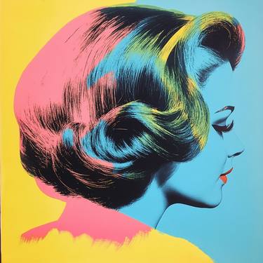 Original Abstract Popular culture Mixed Media by Poptonicart Claudia Sauter-Steiger