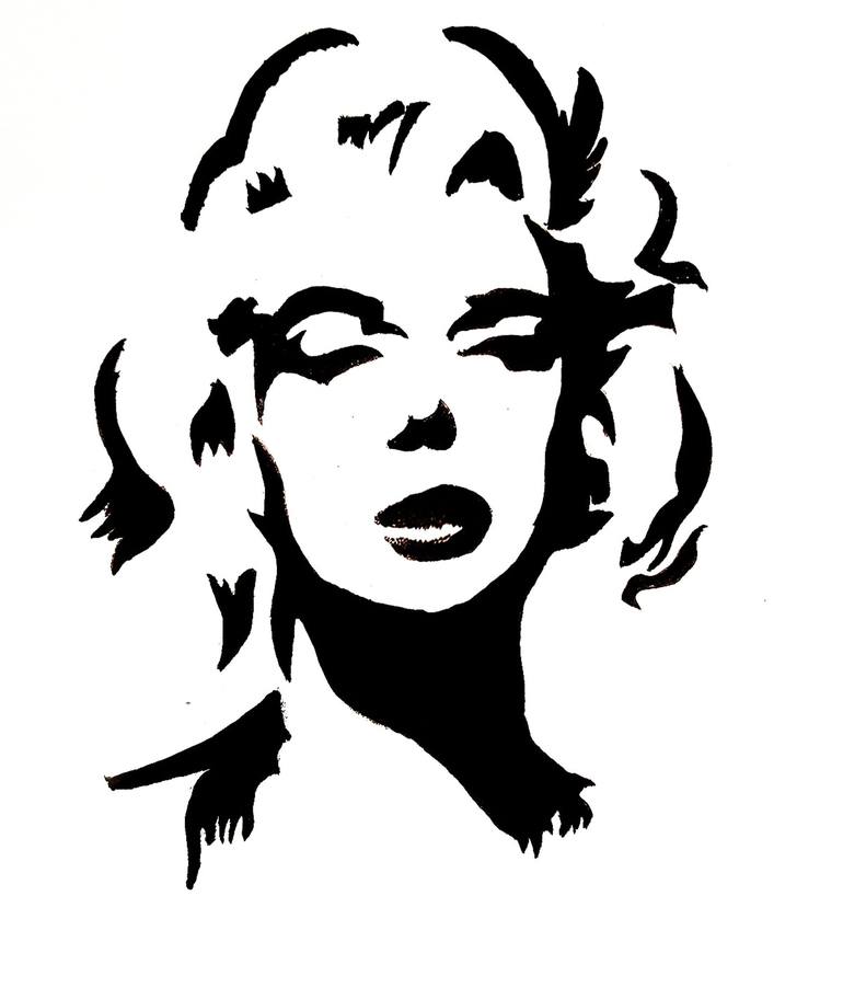 Marilyn Monroe Painting by harsha anandani | Saatchi Art