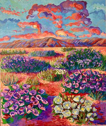 Original Impressionism Floral Paintings by Katerina Ivanova