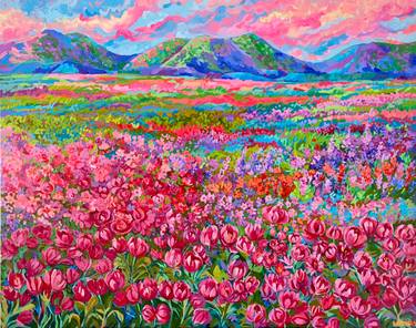 Original Contemporary Landscape Painting by Katerina Ivanova