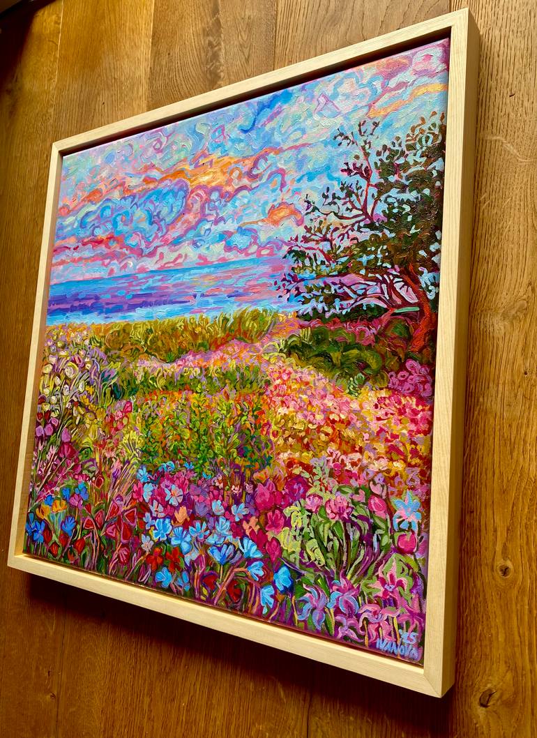Original Impressionism Landscape Painting by Katerina Ivanova