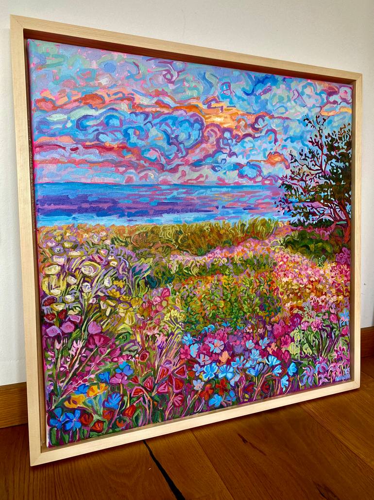 Original Impressionism Landscape Painting by Katerina Ivanova