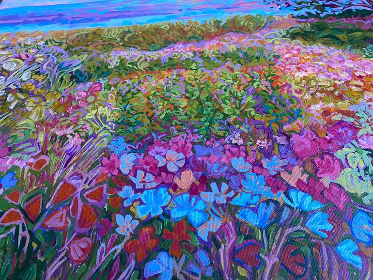 Original Impressionism Landscape Painting by Katerina Ivanova