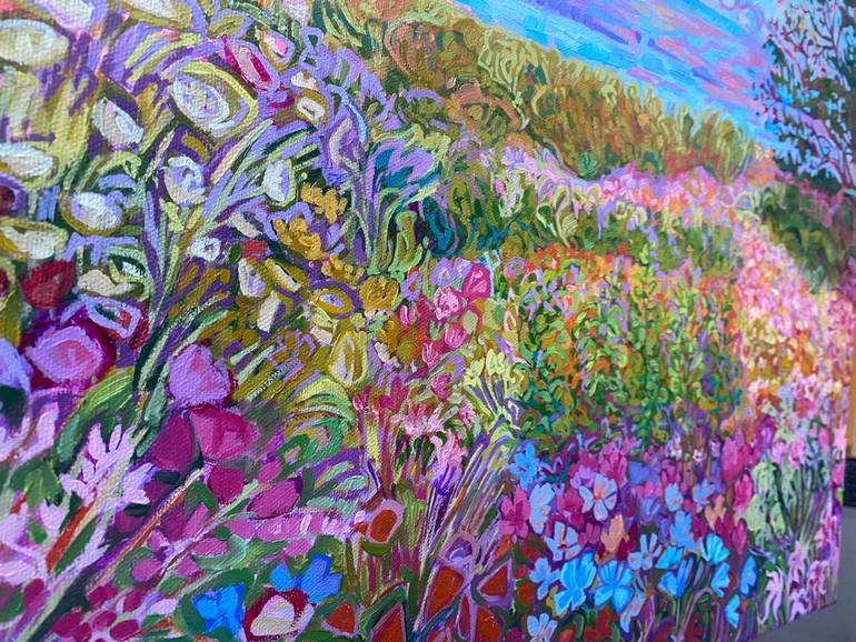 Original Impressionism Landscape Painting by Katerina Ivanova
