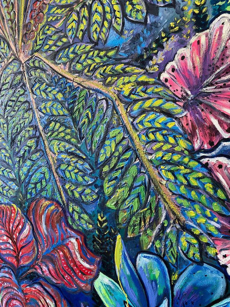 Original Impressionism Botanic Painting by Katerina Ivanova