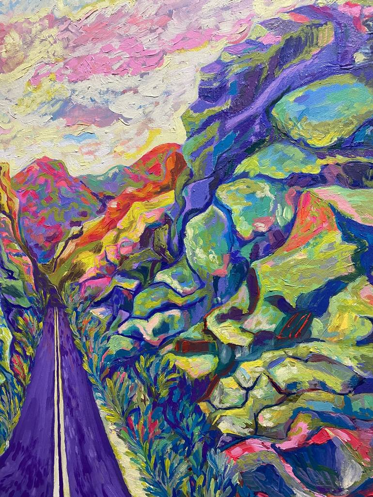 Original Impressionism Landscape Painting by Katerina Ivanova