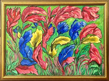Original Impressionism Floral Paintings by Katerina Ivanova