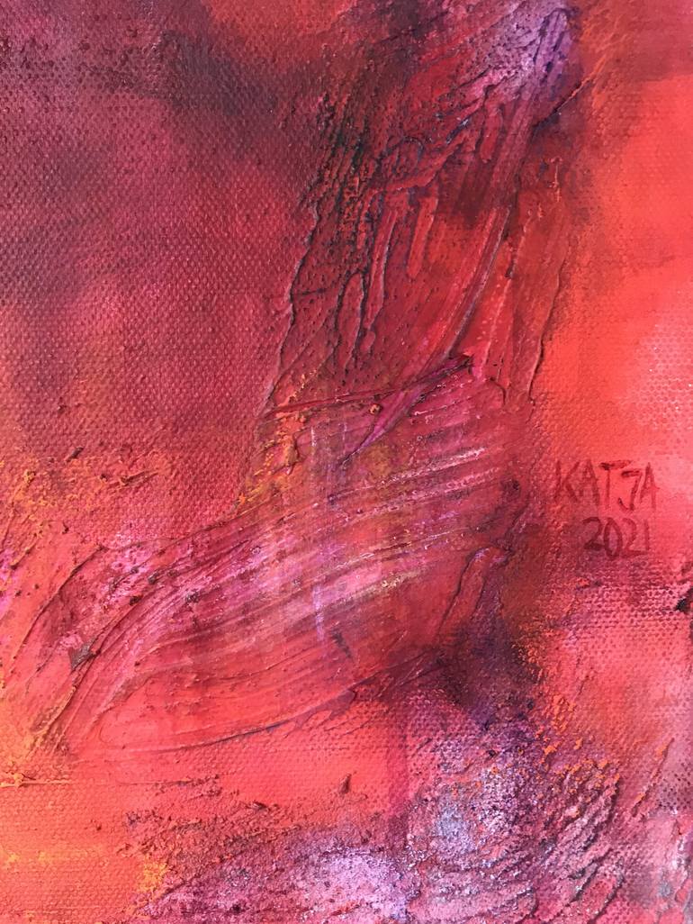 Original Expressionism Abstract Mixed Media by Katja Wittmer