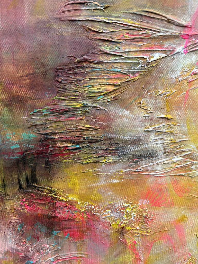 Original Abstract Expressionism Abstract Painting by Katja Wittmer