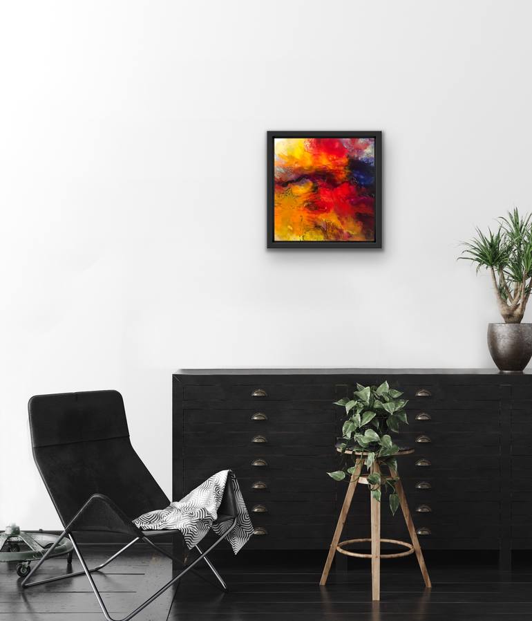 Original Abstract Landscape Painting by Katja Wittmer