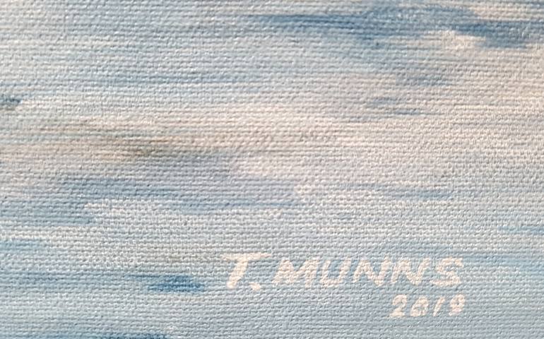 Original Impressionism Seascape Painting by Tony Munns