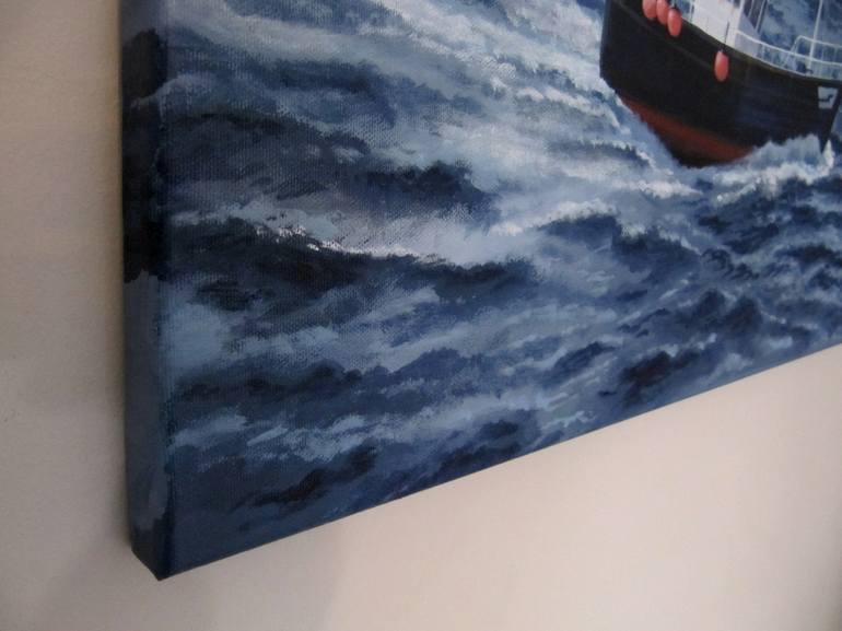 Original Seascape Painting by Tony Munns