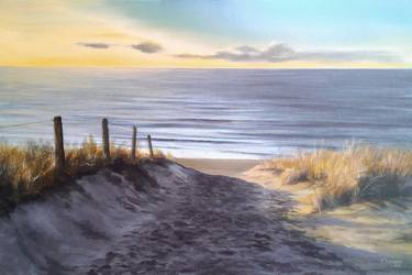 Original Impressionism Beach Paintings by Tony Munns