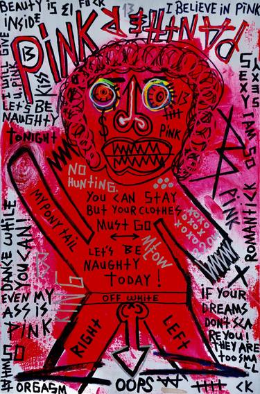 Original Abstract Portrait Paintings by Cankut Kalyoncu
