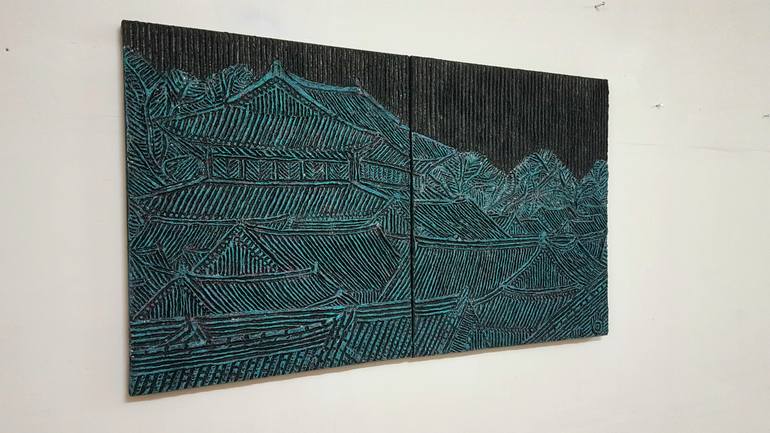 Original Contemporary Landscape Painting by Daesun Choi