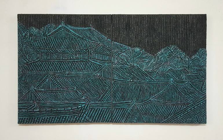 Original Contemporary Landscape Painting by Daesun Choi