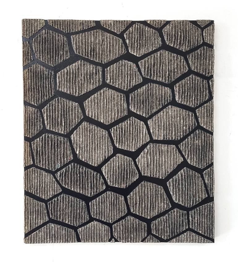 Original Minimalism Abstract Painting by Daesun Choi