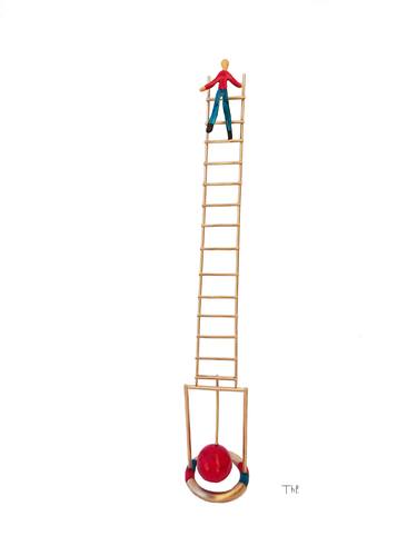 balancing ladder thumb