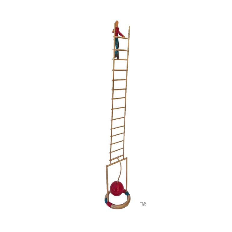Original Minimalism Abstract Sculpture by Thodoris P