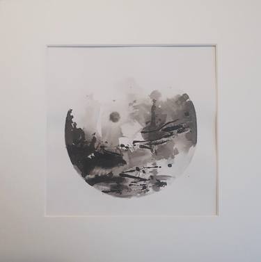 Original ink Abstract Painting by Federico Dedionigi