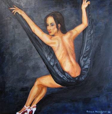 Original Impressionism Body Paintings by Viktoria Bukhty-Millington