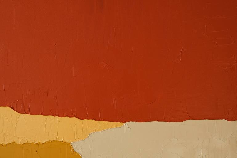 Original Abstract Expressionism Abstract Painting by Helen Nhan