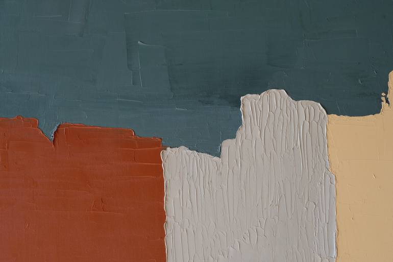Original Abstract Expressionism Abstract Painting by Helen Nhan