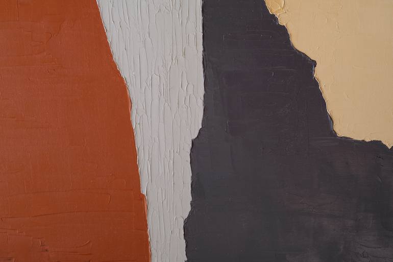 Original Abstract Expressionism Abstract Painting by Helen Nhan