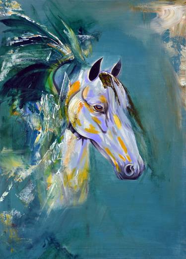 Original Horse Paintings by Wasantha Ranjan