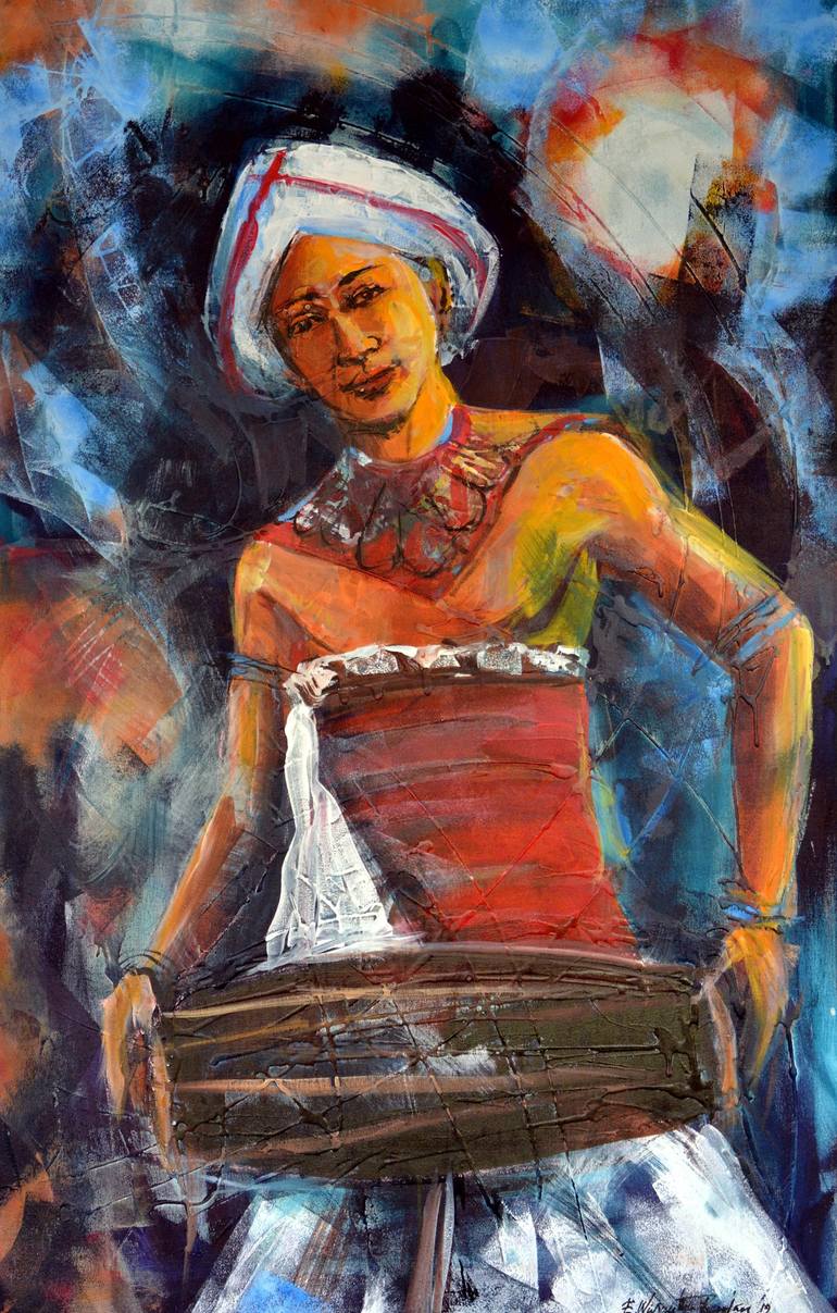 Acrylic Painting Afermath Limited Edition Giclee Print Fine Art