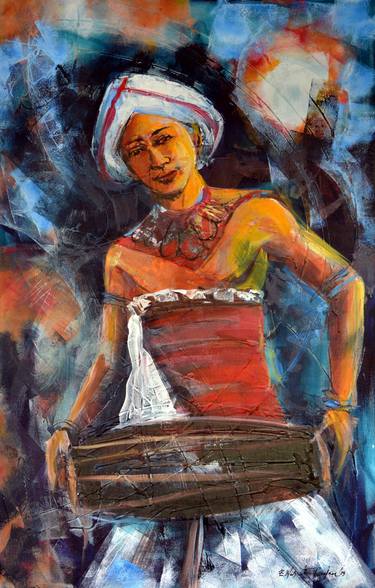 Print of Culture Paintings by Wasantha Ranjan