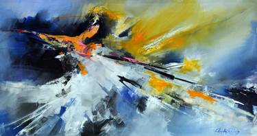 Print of Abstract Expressionism Abstract Paintings by Wasantha Ranjan